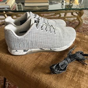 Nobull gray camo trainer shoes